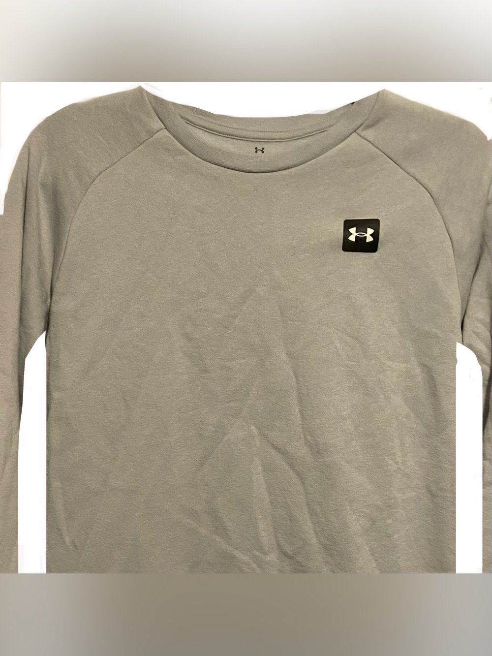 Under Armour Gray Crew Neck Performance Shirt